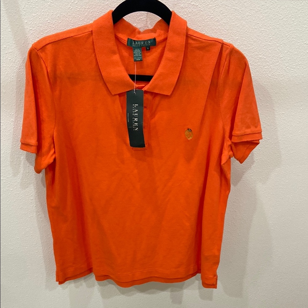 Ralph Lauren Orange Polo Shirt